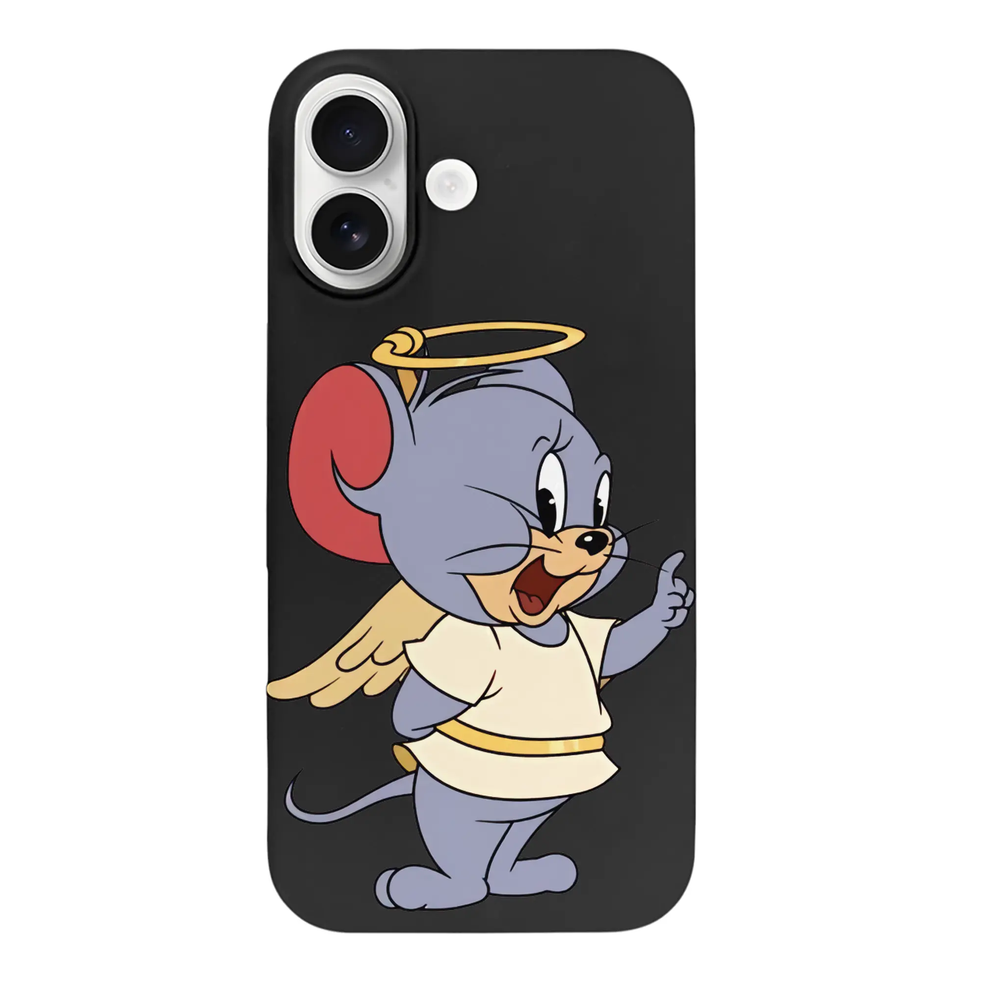 トムとジェリー グッズ タフィー - iPhone 17 シリーズ シリコンケース 薄型 耐衝撃 指紋防止 ソフトタッチカバー 精密フィット 傷防止 保護ケース iPhone 17/17 Air/17 Pro/17 Pro Max 対応